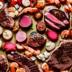 Meat and Seafood